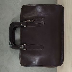 Dorcelle vintage leather purse satchel briefcase